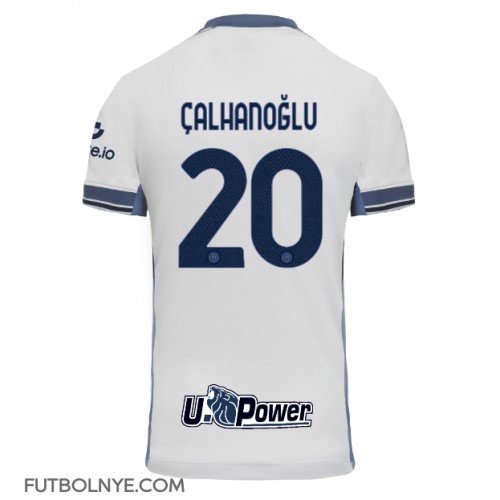 Camiseta Inter Milan Hakan Calhanoglu #20 Visitante Equipación 2024-25 manga corta